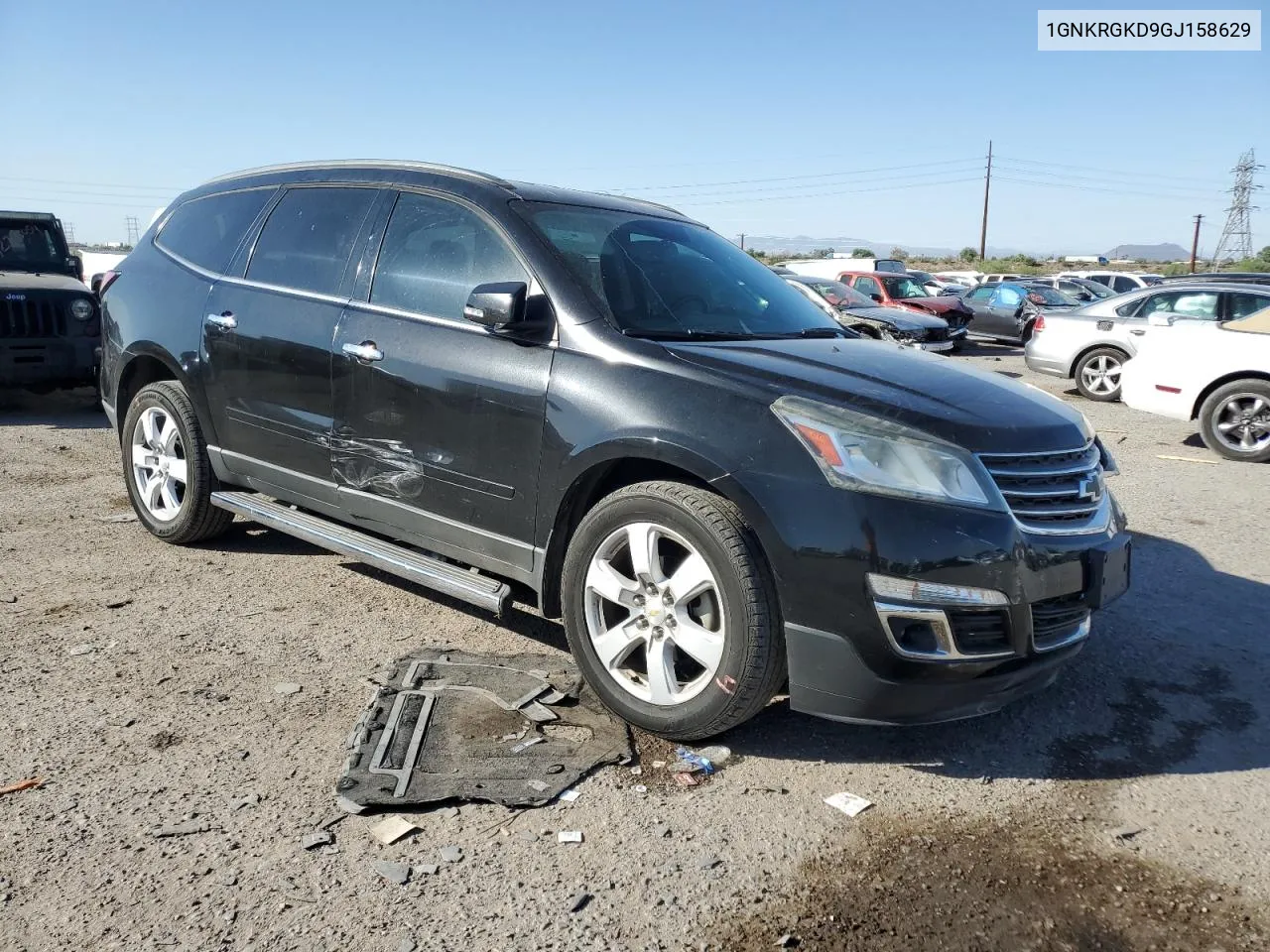 2016 Chevrolet Traverse Lt VIN: 1GNKRGKD9GJ158629 Lot: 73162014