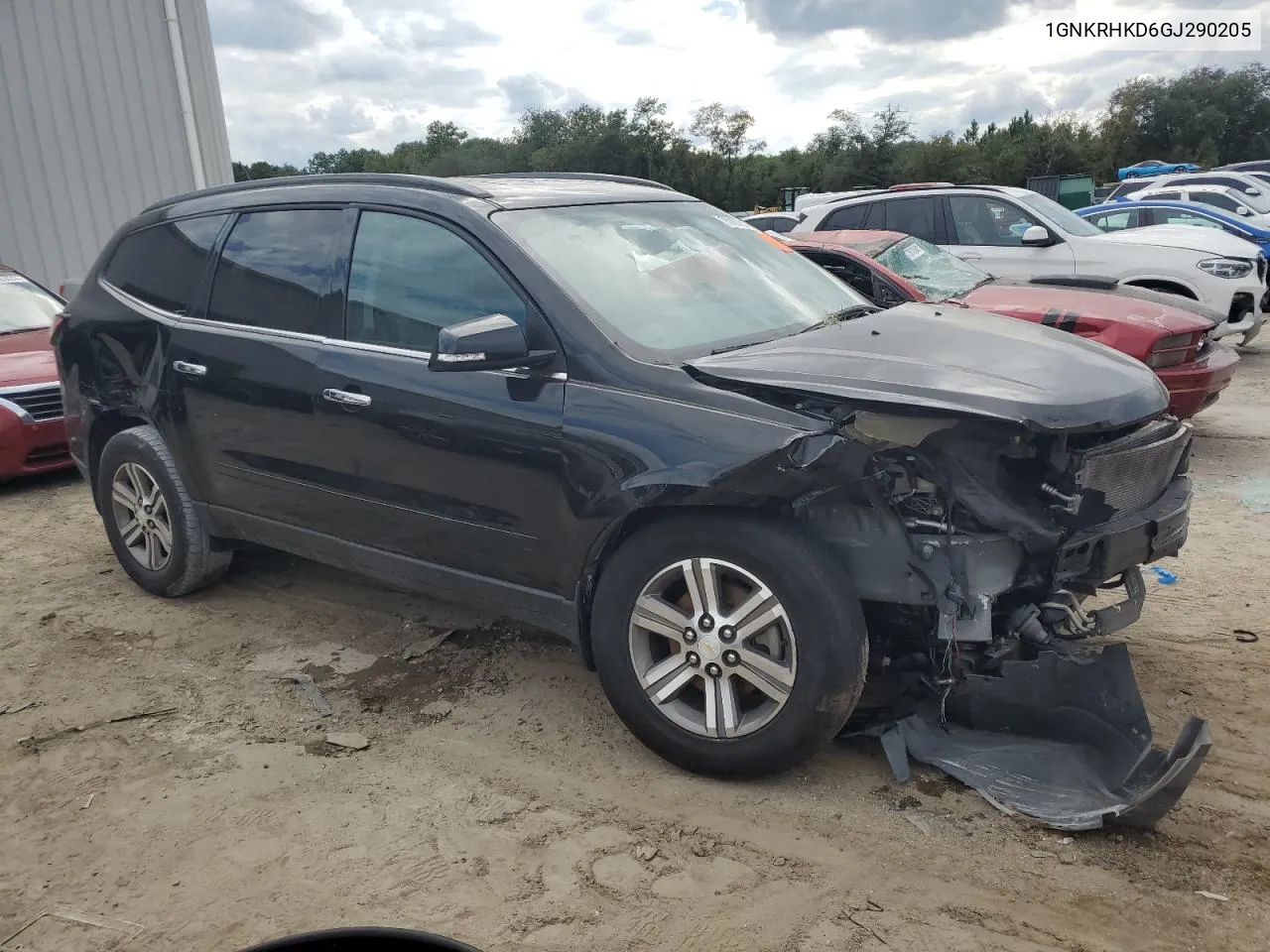 2016 Chevrolet Traverse Lt VIN: 1GNKRHKD6GJ290205 Lot: 73167814