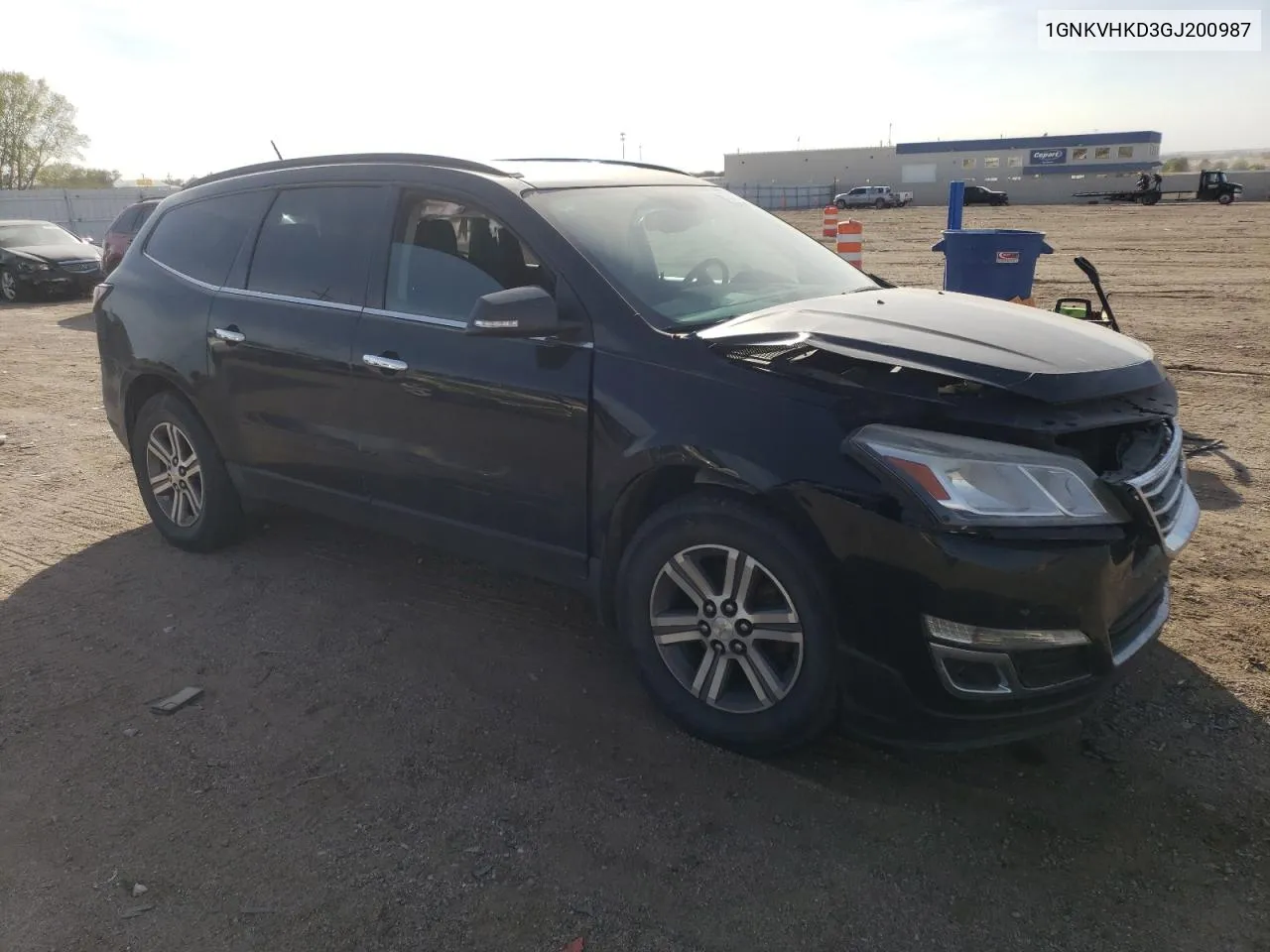 2016 Chevrolet Traverse Lt VIN: 1GNKVHKD3GJ200987 Lot: 73352674