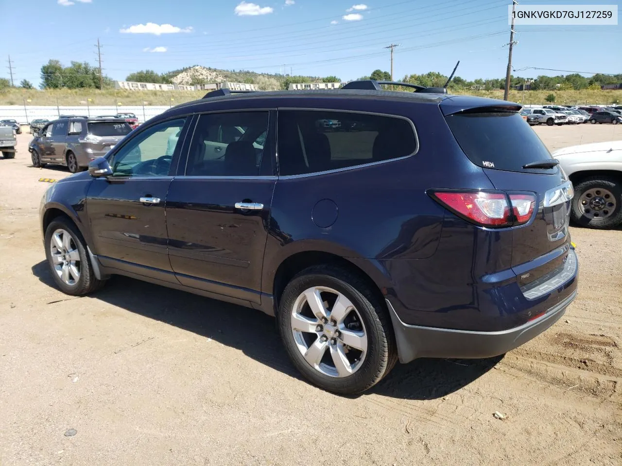 2016 Chevrolet Traverse Lt VIN: 1GNKVGKD7GJ127259 Lot: 73359984