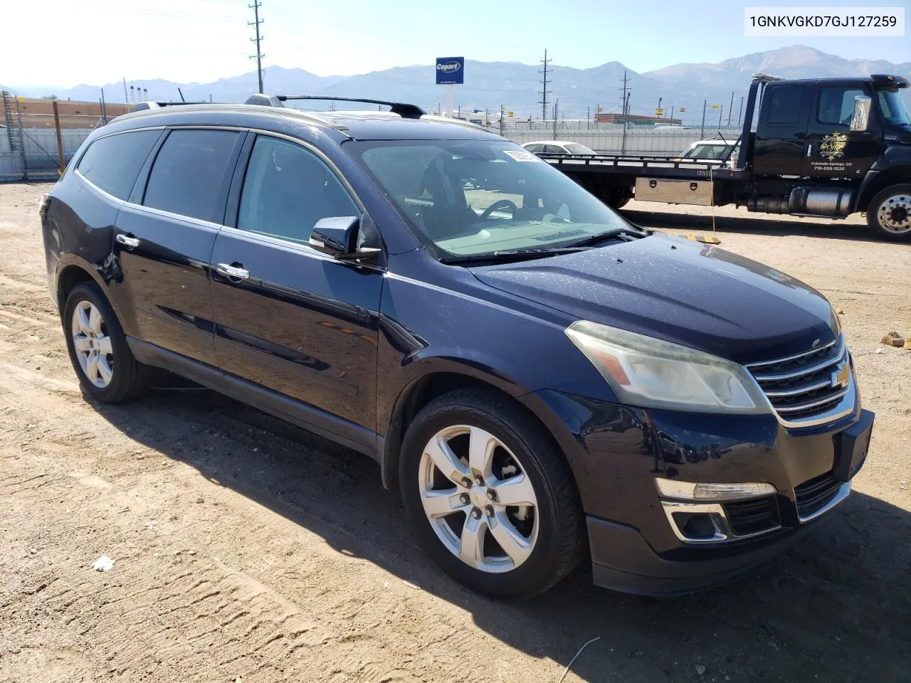 2016 Chevrolet Traverse Lt VIN: 1GNKVGKD7GJ127259 Lot: 73359984