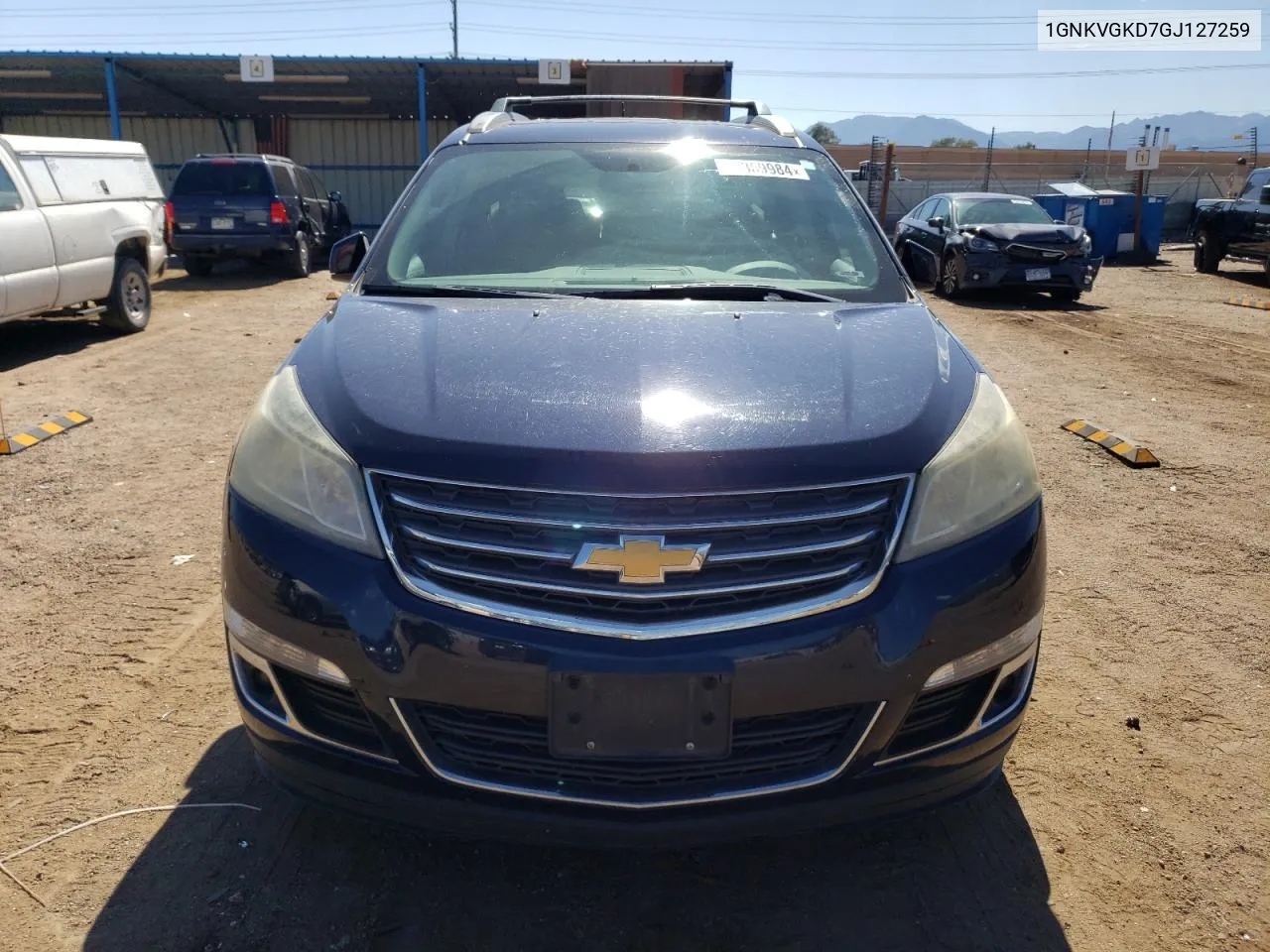 2016 Chevrolet Traverse Lt VIN: 1GNKVGKD7GJ127259 Lot: 73359984