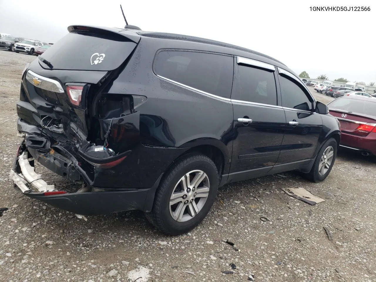 2016 Chevrolet Traverse Lt VIN: 1GNKVHKD5GJ122566 Lot: 73554794