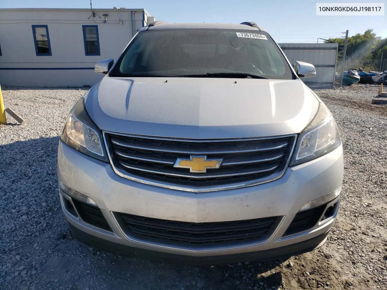 2016 Chevrolet Traverse Lt VIN: 1GNKRGKD6GJ198117 Lot: 73673404