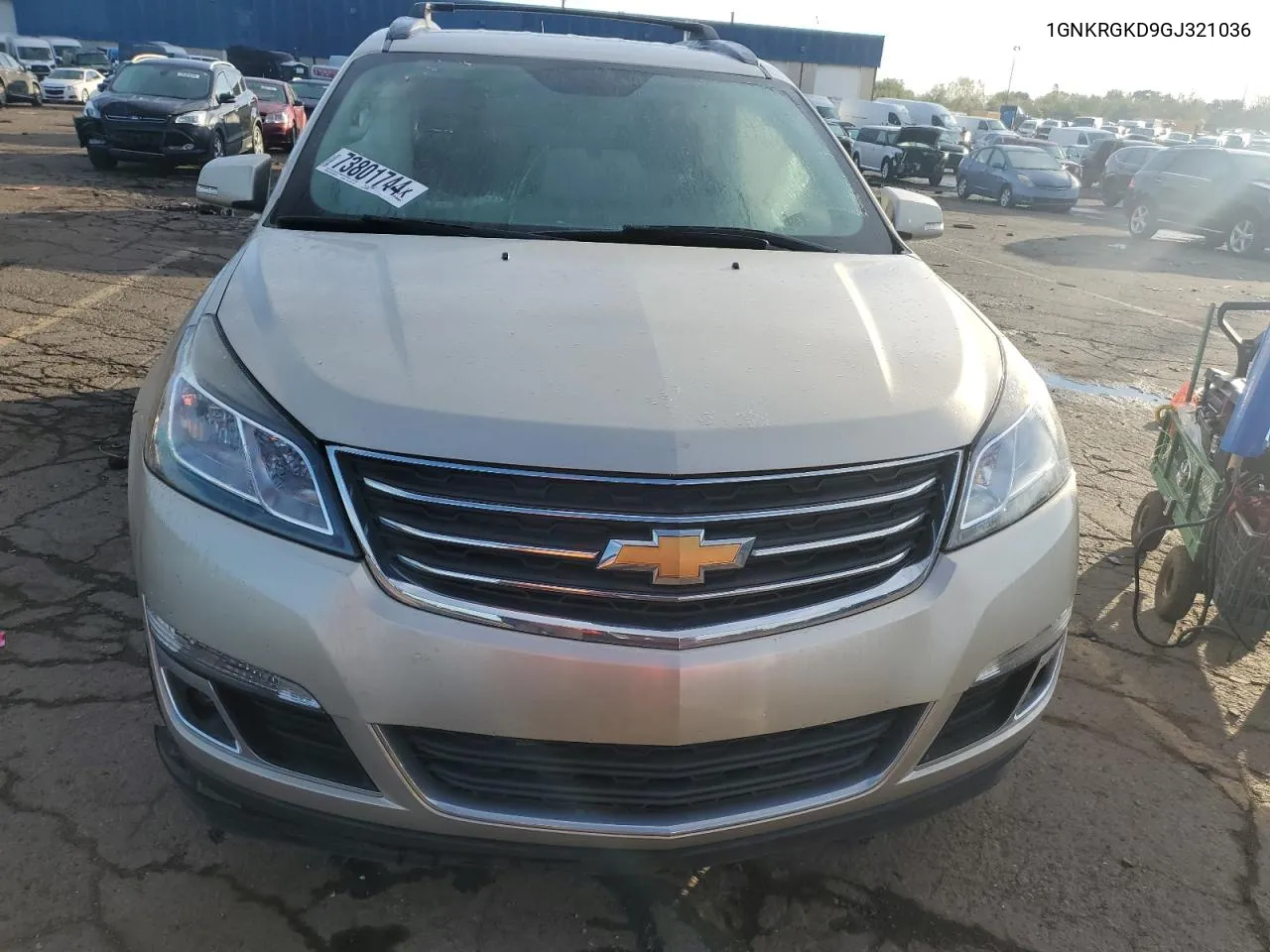 2016 Chevrolet Traverse Lt VIN: 1GNKRGKD9GJ321036 Lot: 73801744