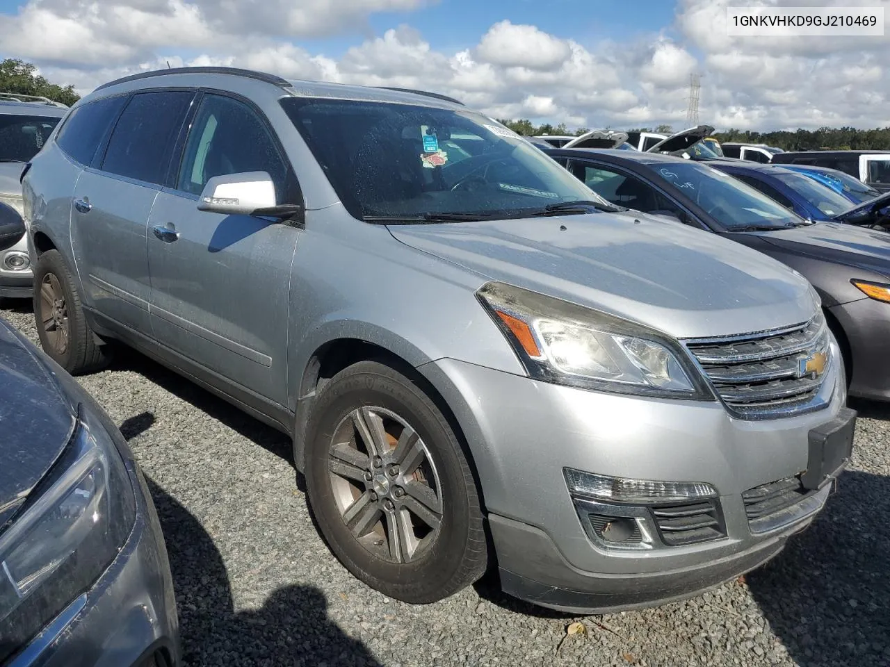 2016 Chevrolet Traverse Lt VIN: 1GNKVHKD9GJ210469 Lot: 73995204