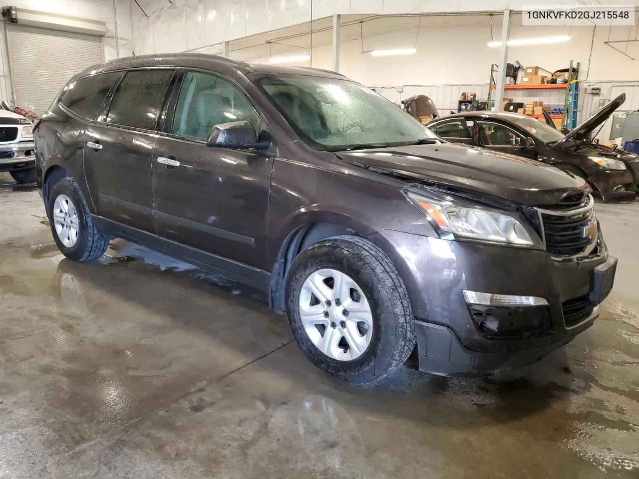 2016 Chevrolet Traverse Ls VIN: 1GNKVFKD2GJ215548 Lot: 74008914