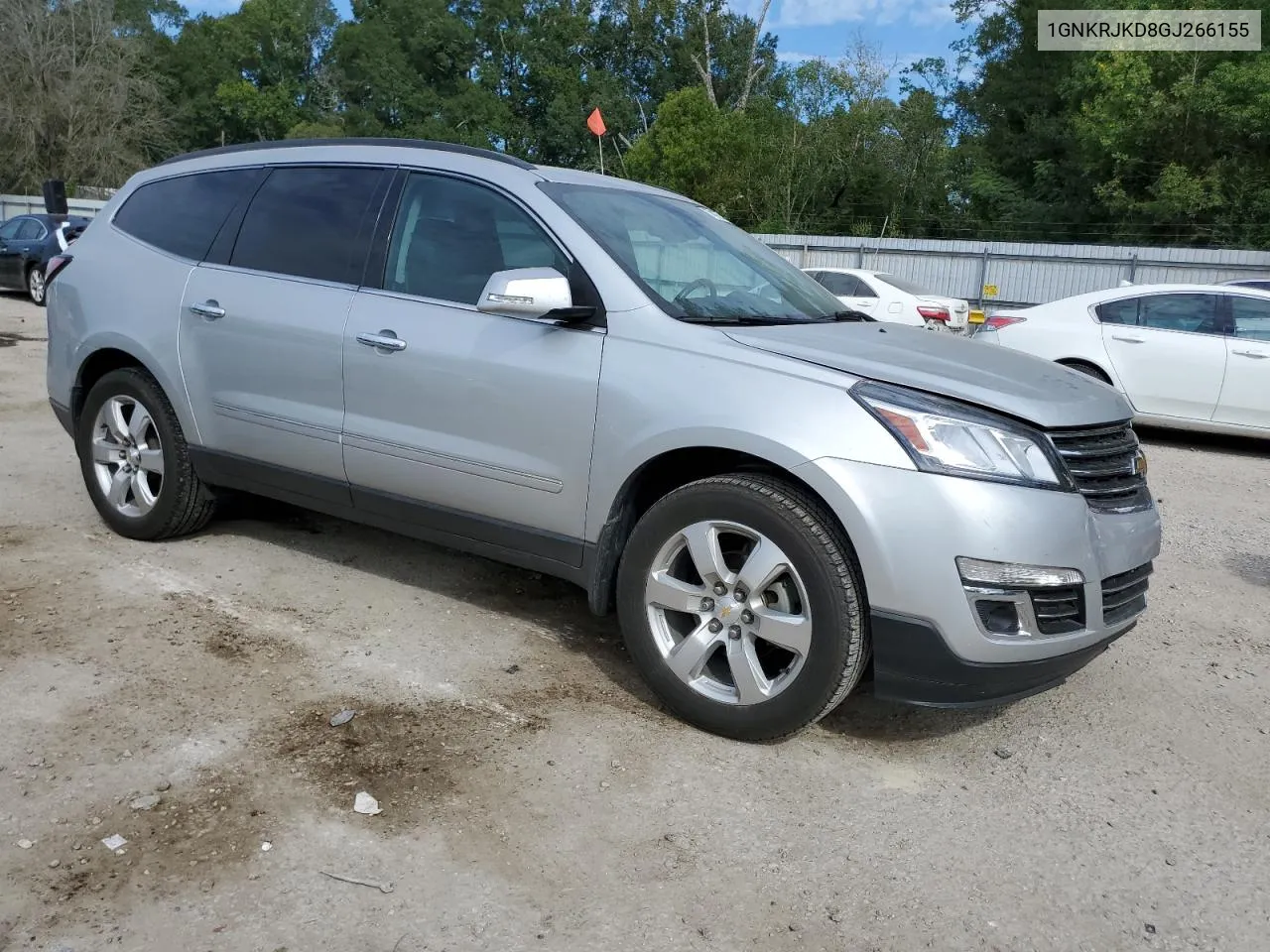 2016 Chevrolet Traverse Ltz VIN: 1GNKRJKD8GJ266155 Lot: 74103464