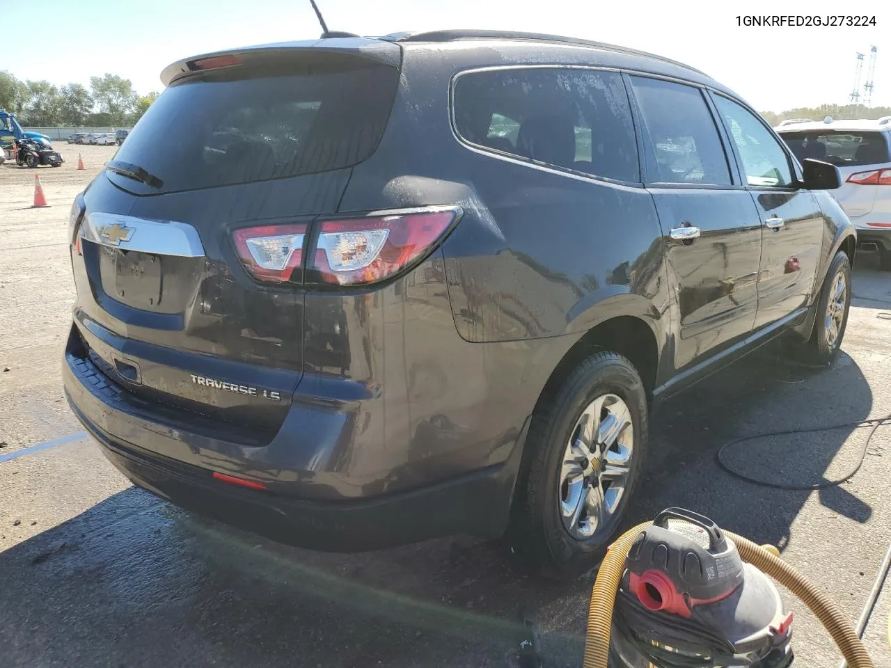 2016 Chevrolet Traverse Ls VIN: 1GNKRFED2GJ273224 Lot: 74927854