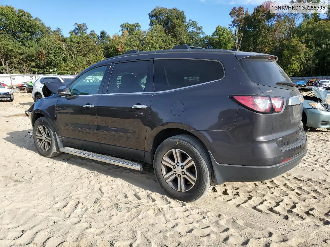 2016 Chevrolet Traverse Lt VIN: 1GNKVHKD1GJ285795 Lot: 75126944