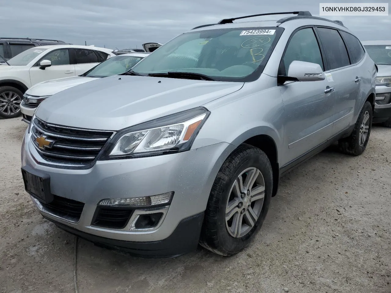 2016 Chevrolet Traverse Lt VIN: 1GNKVHKD8GJ329453 Lot: 75423994