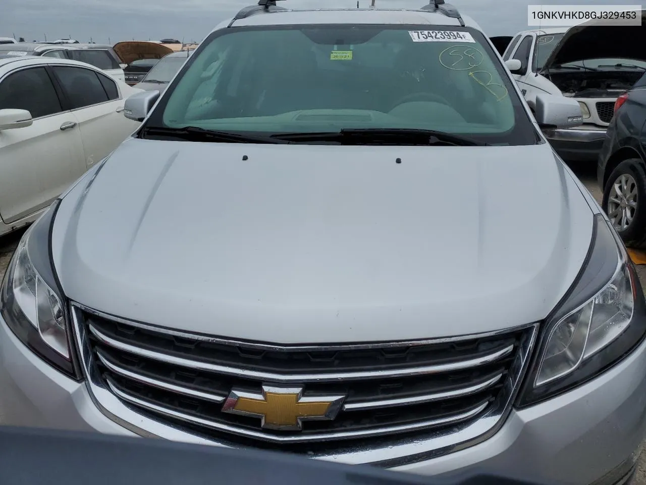 2016 Chevrolet Traverse Lt VIN: 1GNKVHKD8GJ329453 Lot: 75423994