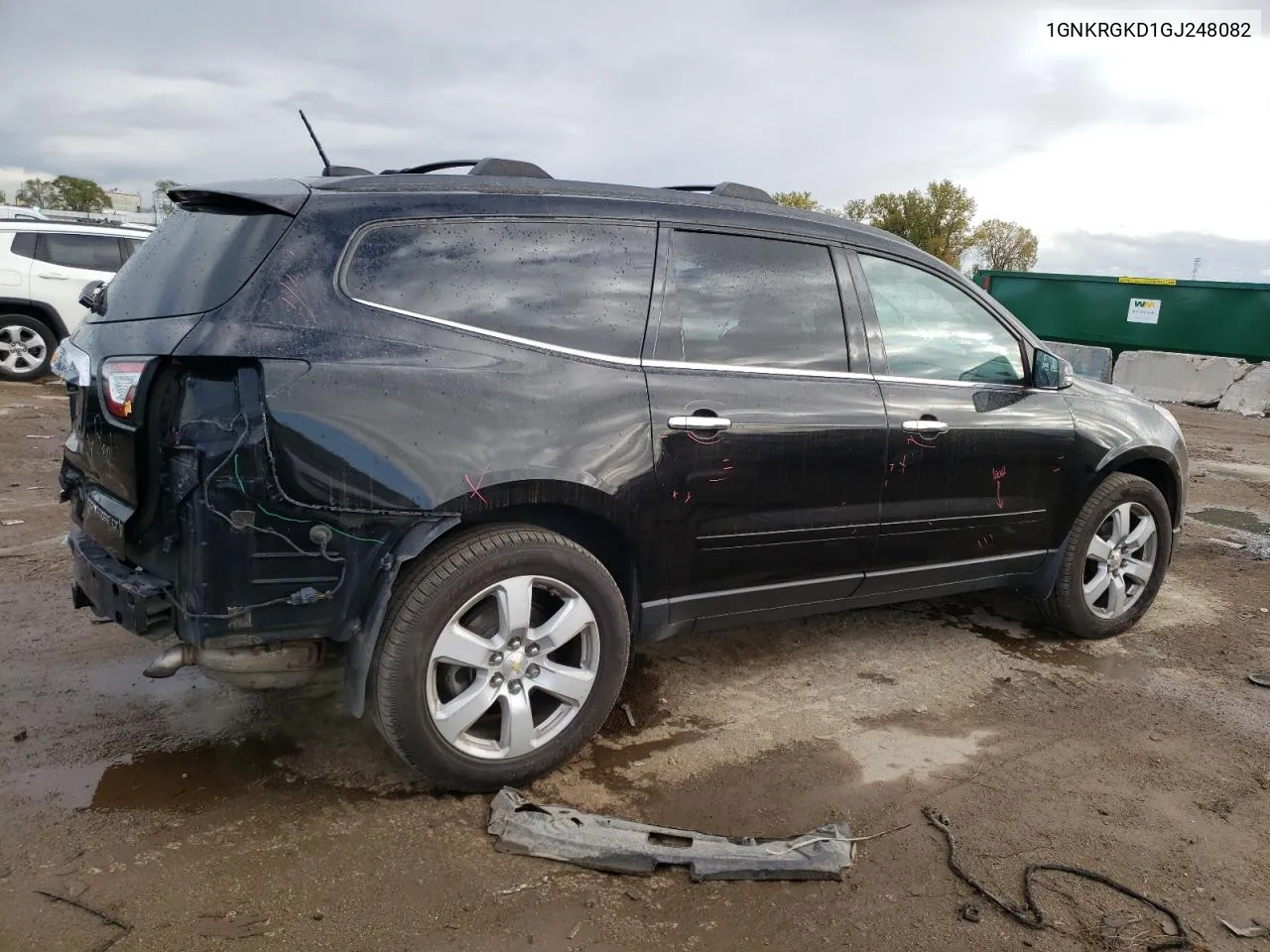 1GNKRGKD1GJ248082 2016 Chevrolet Traverse Lt