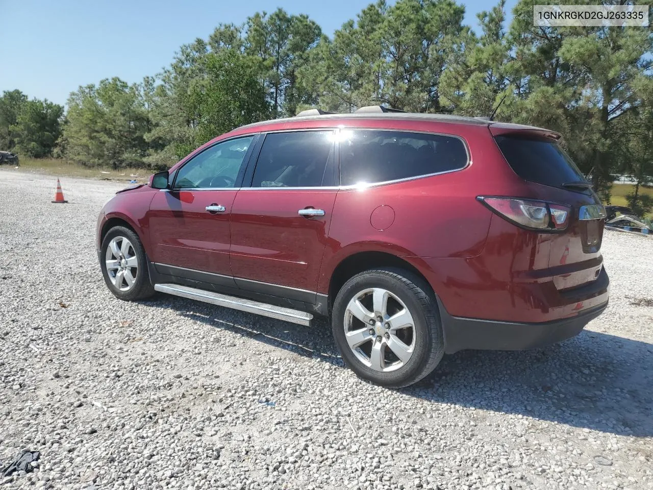 2016 Chevrolet Traverse Lt VIN: 1GNKRGKD2GJ263335 Lot: 75827654