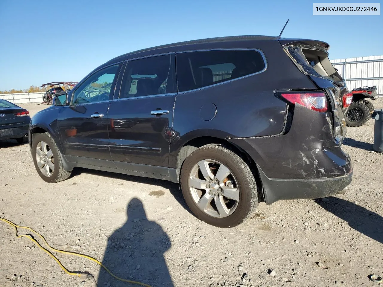 2016 Chevrolet Traverse Ltz VIN: 1GNKVJKD0GJ272446 Lot: 75901134