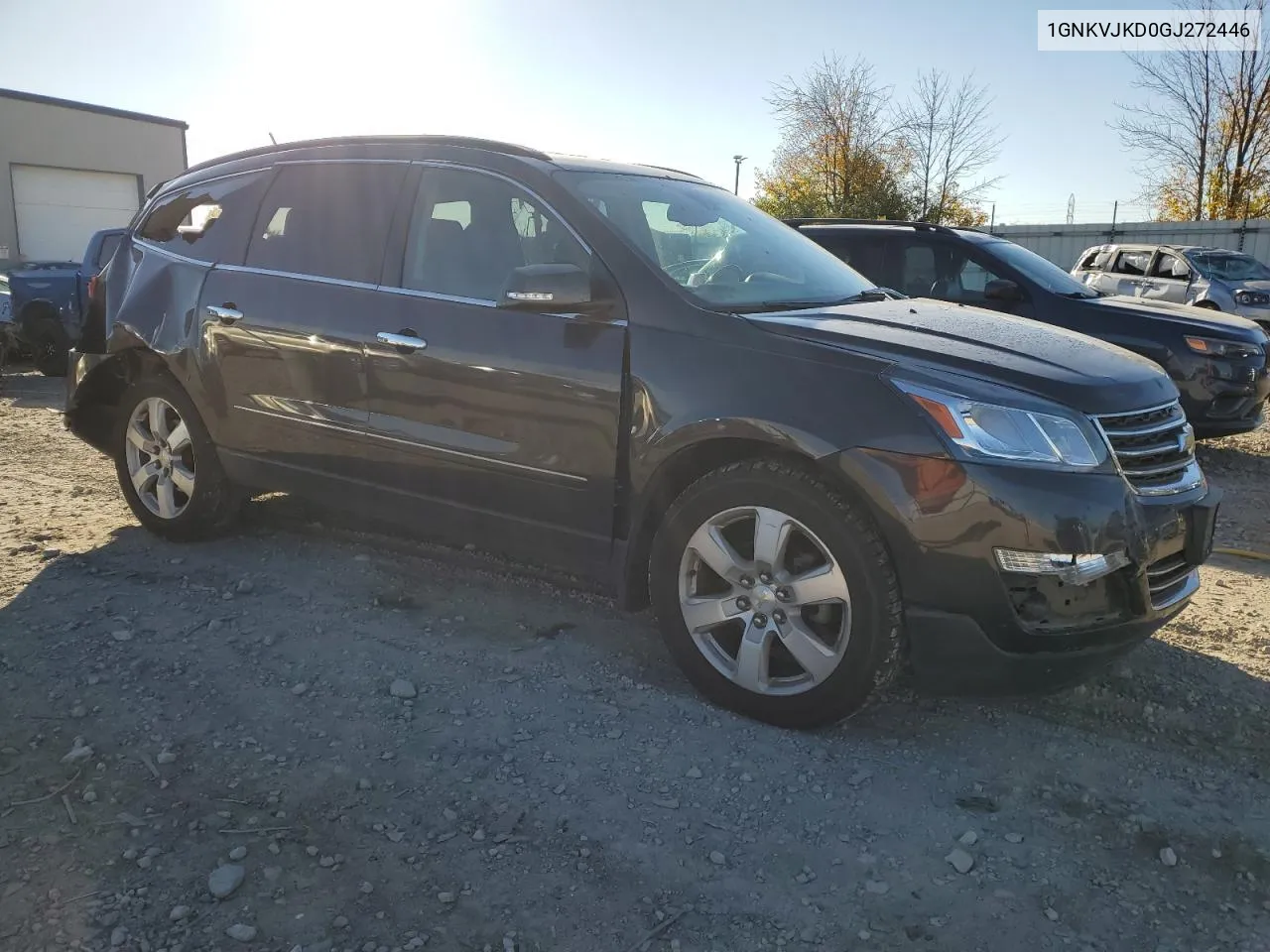 2016 Chevrolet Traverse Ltz VIN: 1GNKVJKD0GJ272446 Lot: 75901134