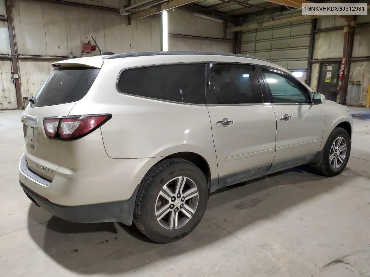 1GNKVHKDXGJ312931 2016 Chevrolet Traverse Lt