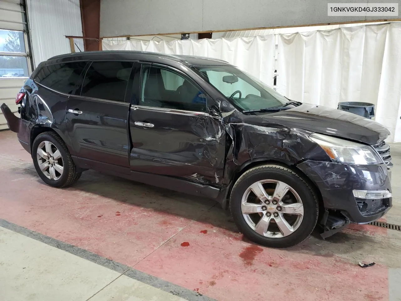 2016 Chevrolet Traverse Lt VIN: 1GNKVGKD4GJ333042 Lot: 76014644