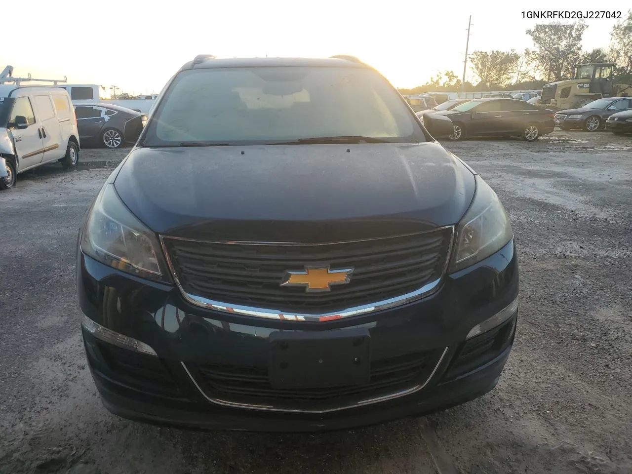 2016 Chevrolet Traverse Ls VIN: 1GNKRFKD2GJ227042 Lot: 76151524