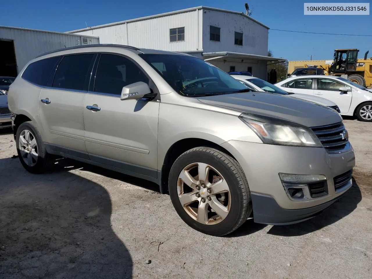 2016 Chevrolet Traverse Lt VIN: 1GNKRGKD5GJ331546 Lot: 76673314