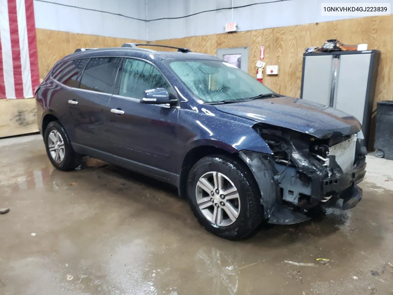 2016 Chevrolet Traverse Lt VIN: 1GNKVHKD4GJ223839 Lot: 77018374