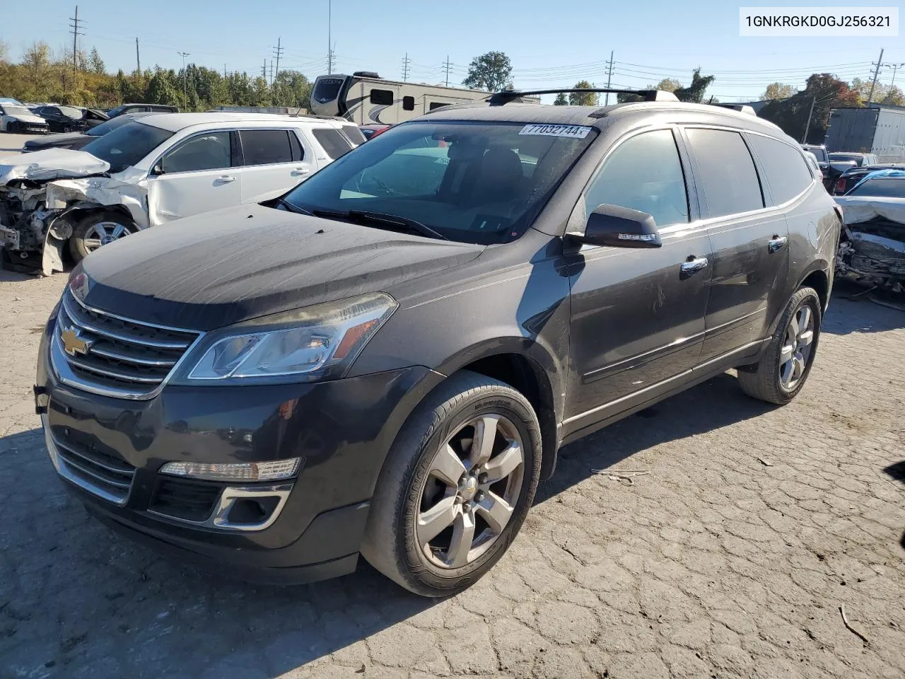 2016 Chevrolet Traverse Lt VIN: 1GNKRGKD0GJ256321 Lot: 77032744