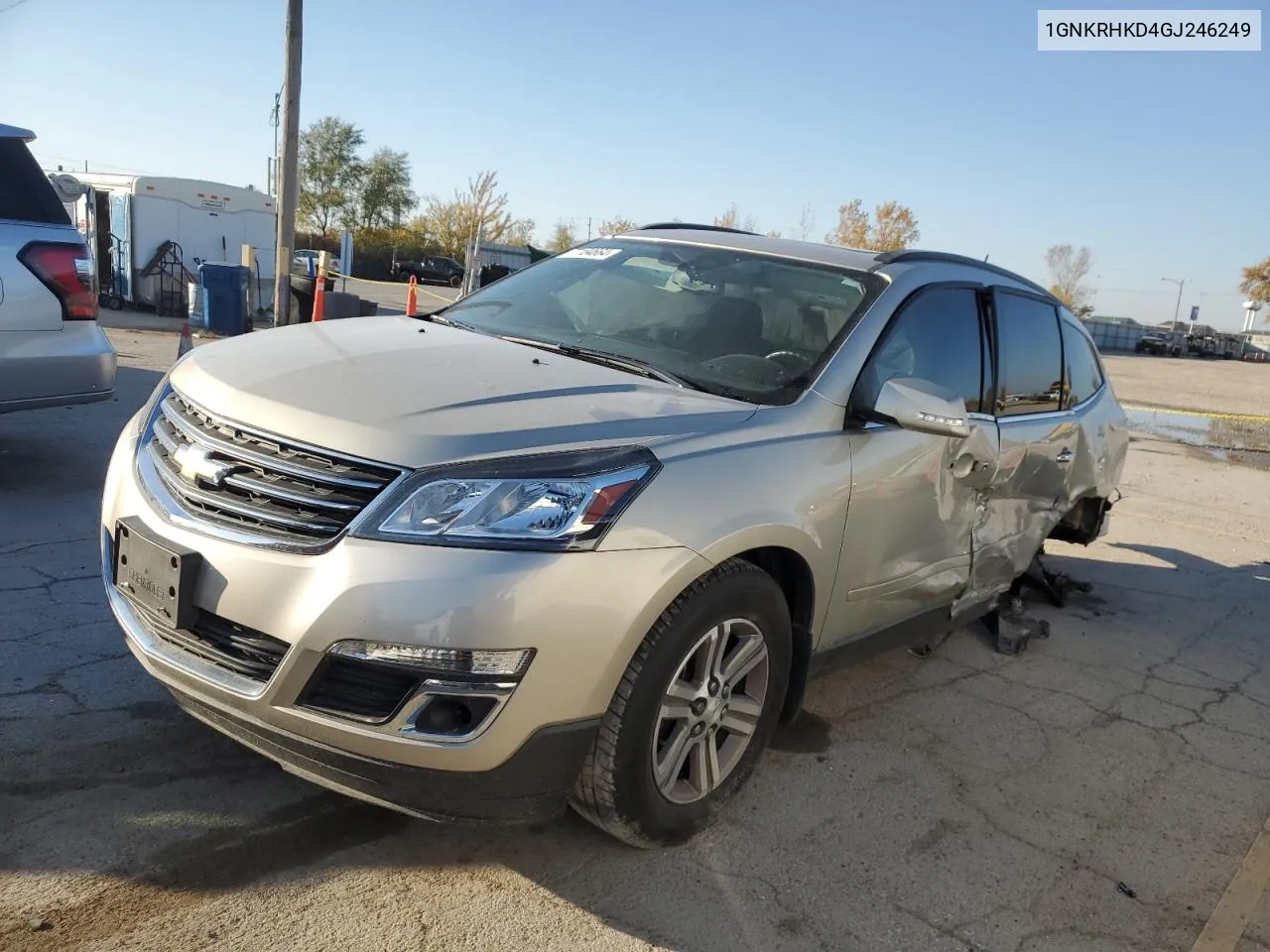 2016 Chevrolet Traverse Lt VIN: 1GNKRHKD4GJ246249 Lot: 77184664