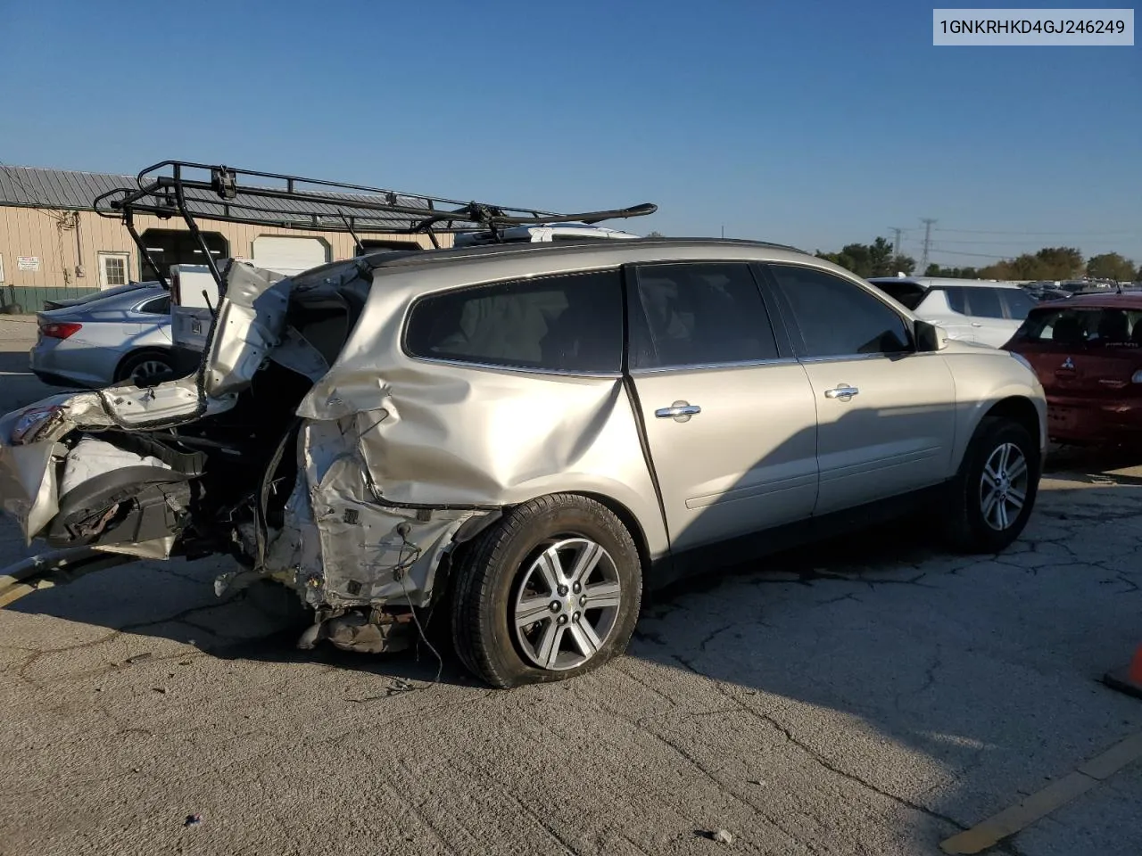 2016 Chevrolet Traverse Lt VIN: 1GNKRHKD4GJ246249 Lot: 77184664