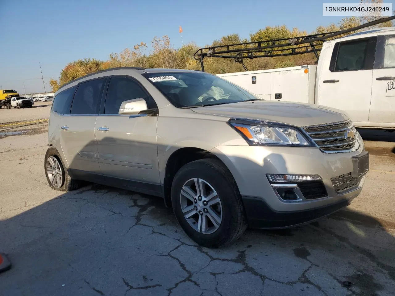 2016 Chevrolet Traverse Lt VIN: 1GNKRHKD4GJ246249 Lot: 77184664