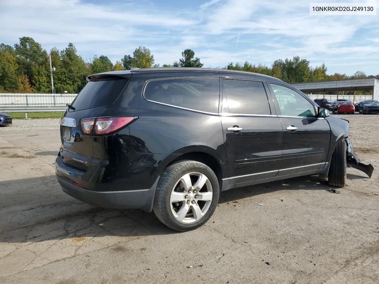 2016 Chevrolet Traverse Lt VIN: 1GNKRGKD2GJ249130 Lot: 77406874