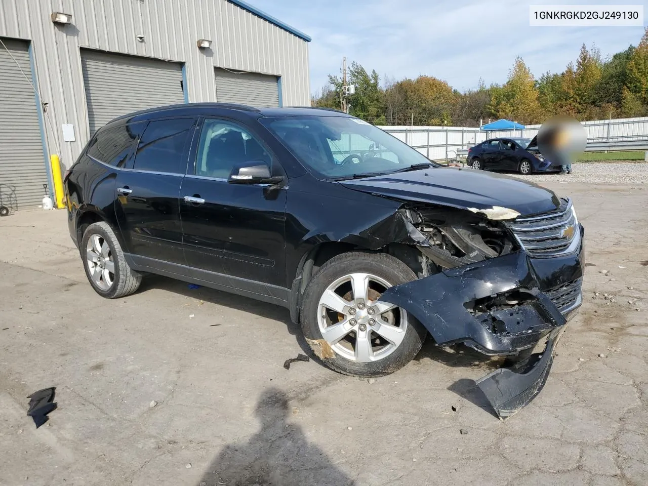 2016 Chevrolet Traverse Lt VIN: 1GNKRGKD2GJ249130 Lot: 77406874