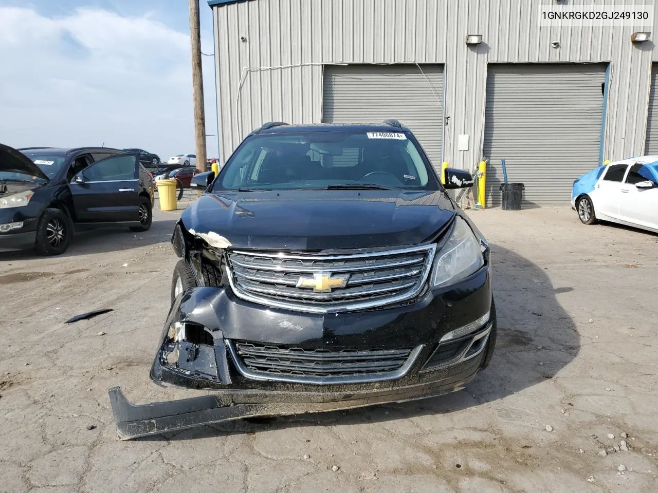 2016 Chevrolet Traverse Lt VIN: 1GNKRGKD2GJ249130 Lot: 77406874