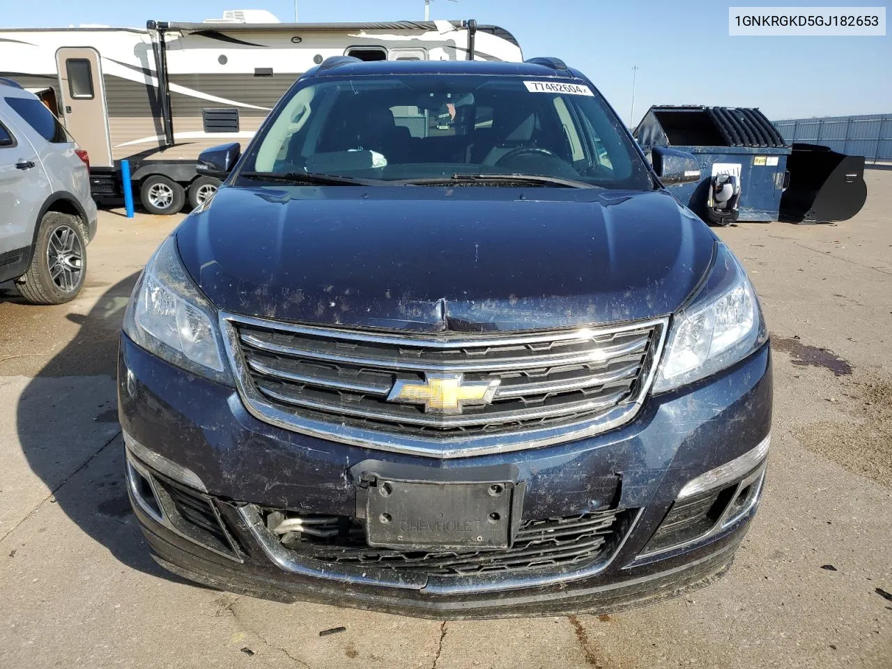 2016 Chevrolet Traverse Lt VIN: 1GNKRGKD5GJ182653 Lot: 77462604