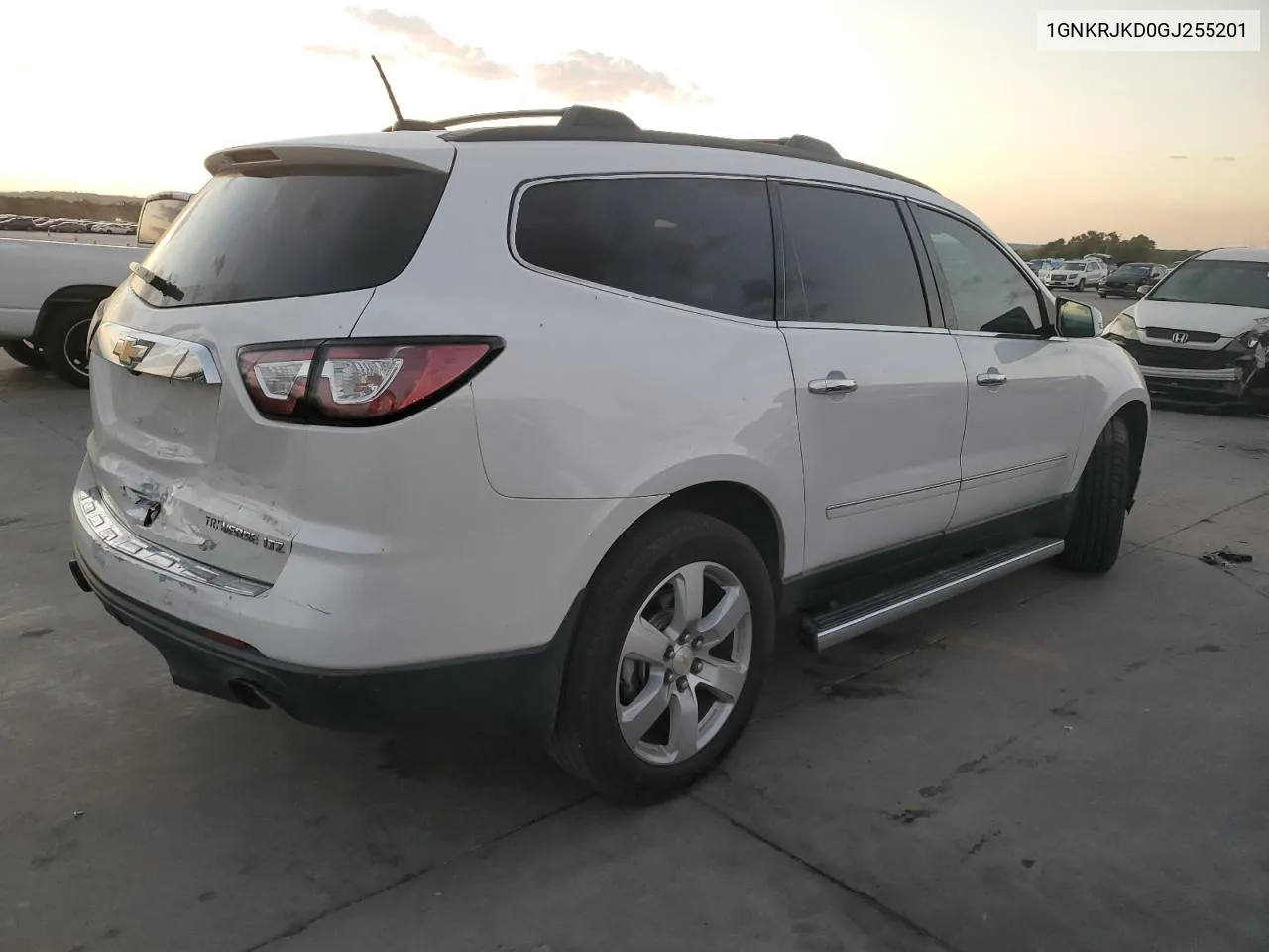 2016 Chevrolet Traverse Ltz VIN: 1GNKRJKD0GJ255201 Lot: 77478484