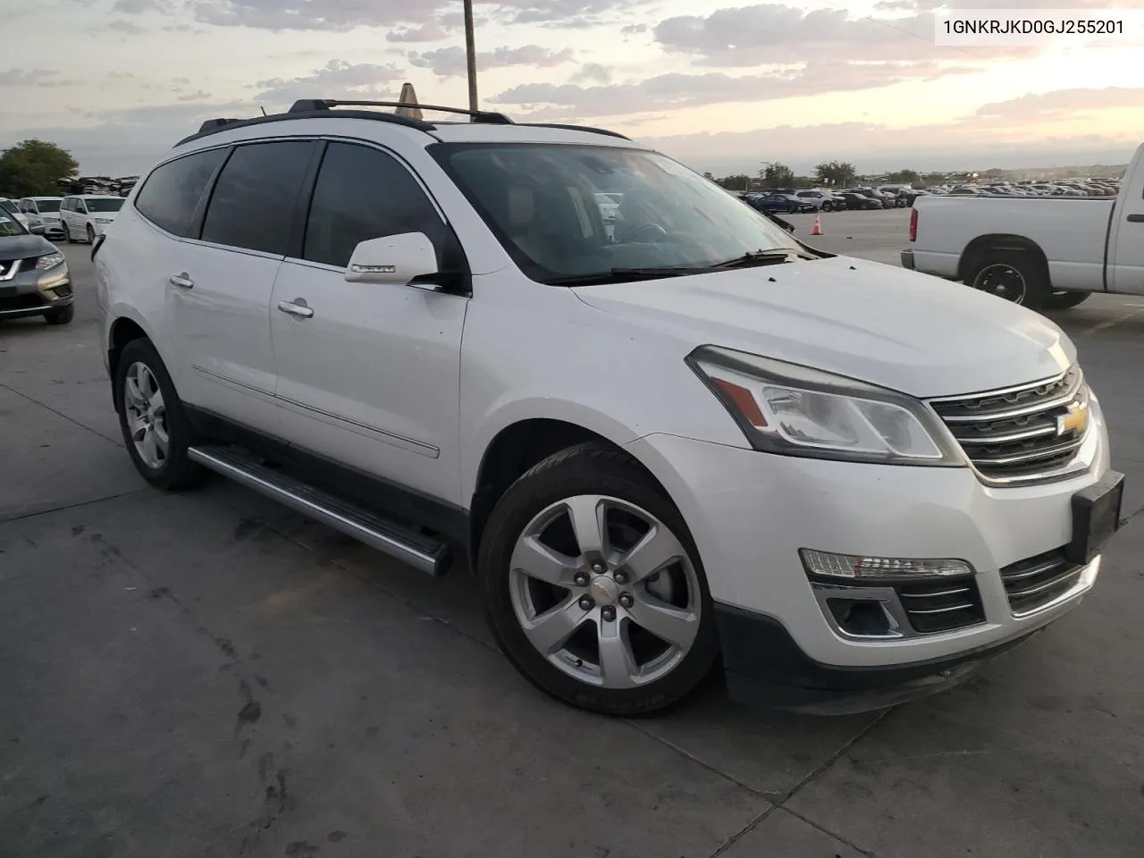 2016 Chevrolet Traverse Ltz VIN: 1GNKRJKD0GJ255201 Lot: 77478484