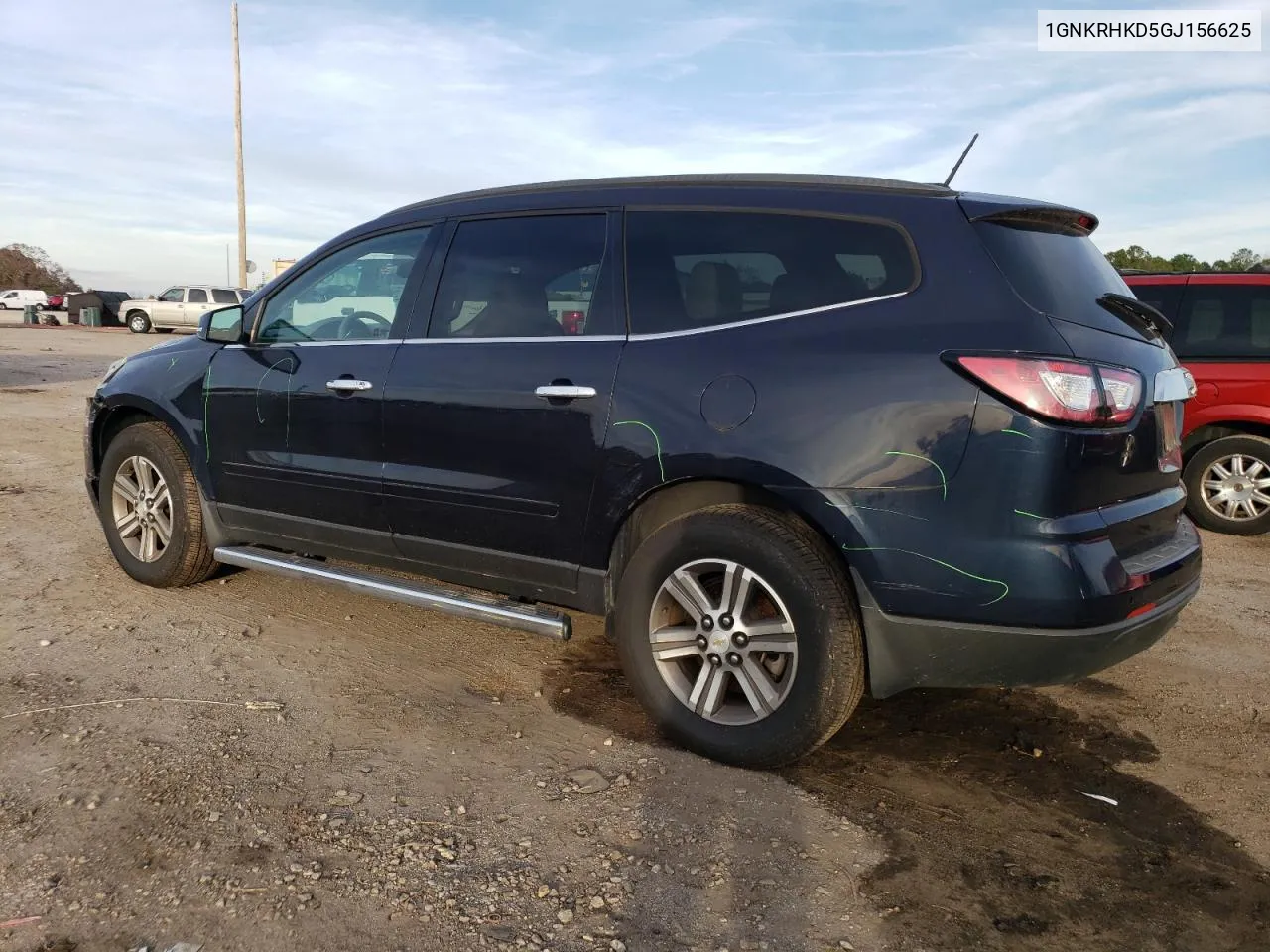 2016 Chevrolet Traverse Lt VIN: 1GNKRHKD5GJ156625 Lot: 77689364