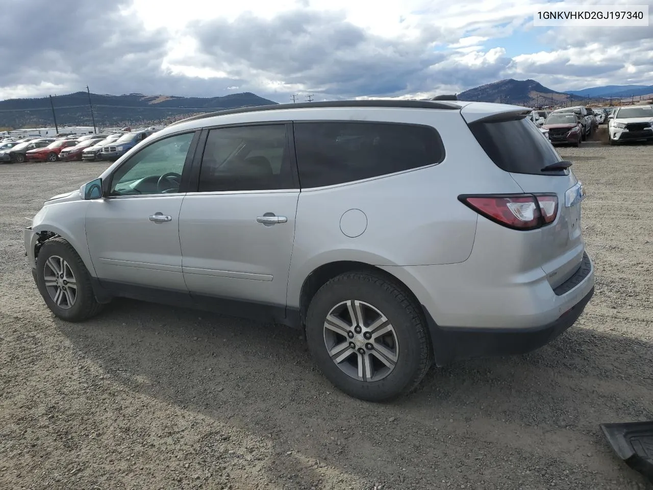 2016 Chevrolet Traverse Lt VIN: 1GNKVHKD2GJ197340 Lot: 77835324