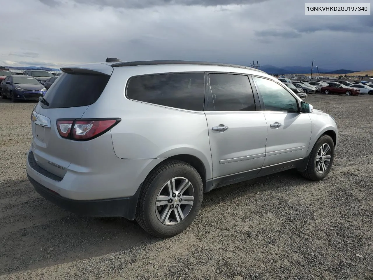 2016 Chevrolet Traverse Lt VIN: 1GNKVHKD2GJ197340 Lot: 77835324