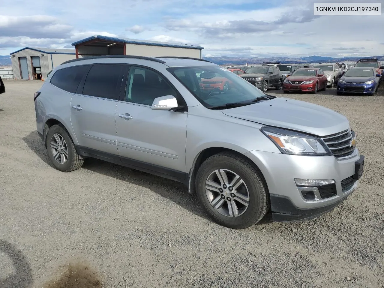 2016 Chevrolet Traverse Lt VIN: 1GNKVHKD2GJ197340 Lot: 77835324