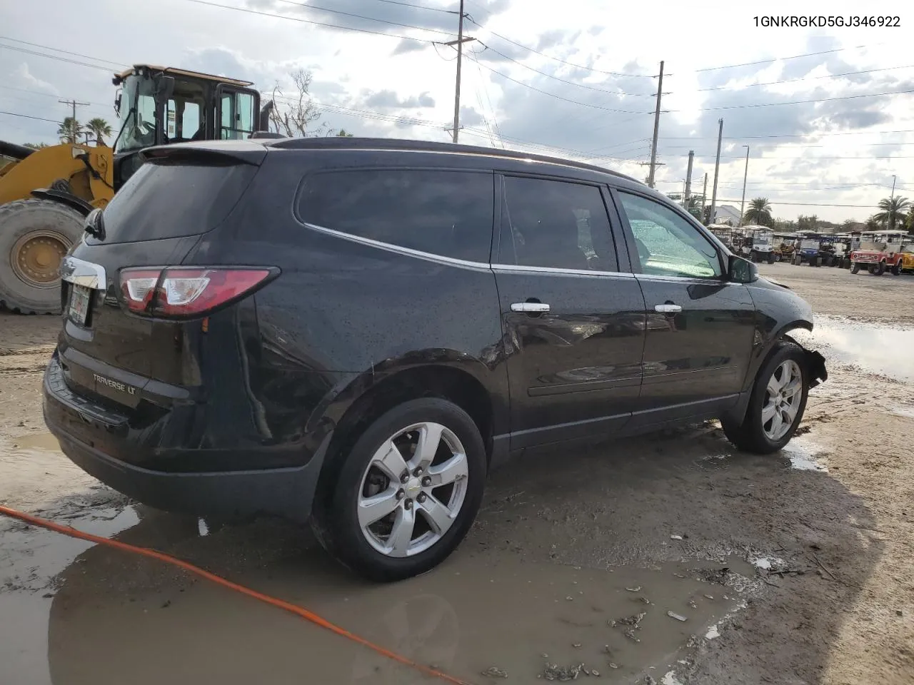 2016 Chevrolet Traverse Lt VIN: 1GNKRGKD5GJ346922 Lot: 78043004