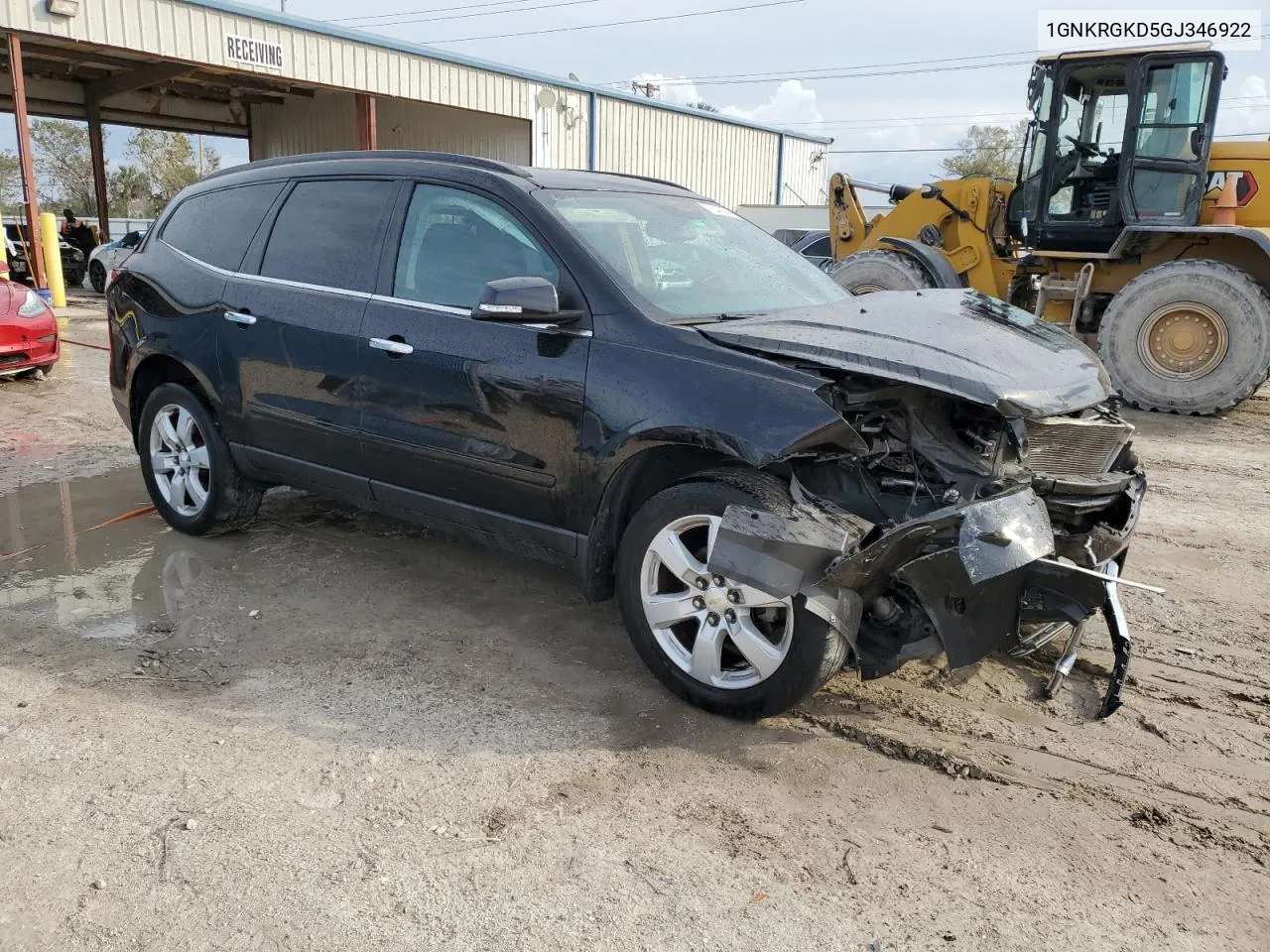 2016 Chevrolet Traverse Lt VIN: 1GNKRGKD5GJ346922 Lot: 78043004