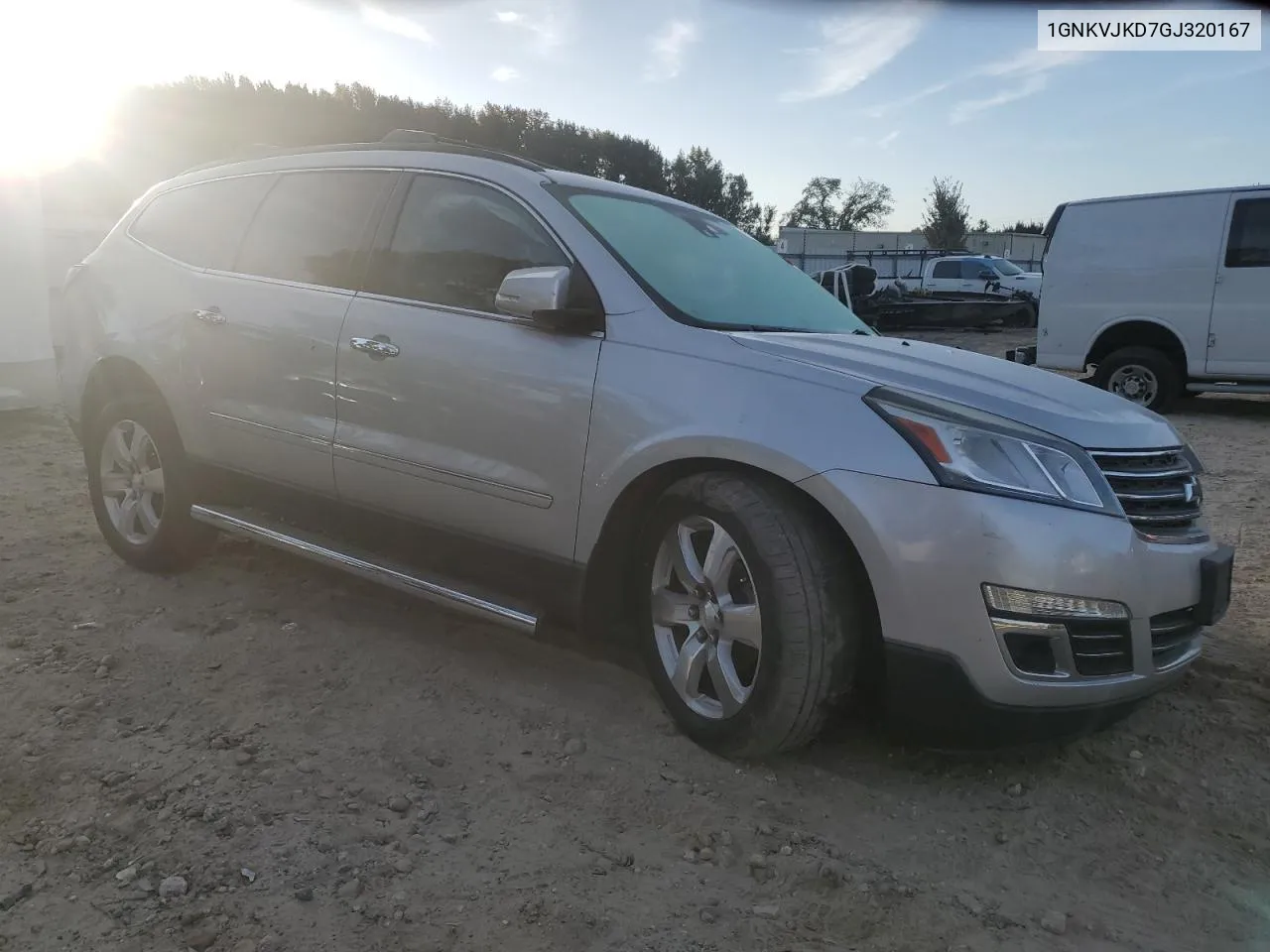 2016 Chevrolet Traverse Ltz VIN: 1GNKVJKD7GJ320167 Lot: 78068594