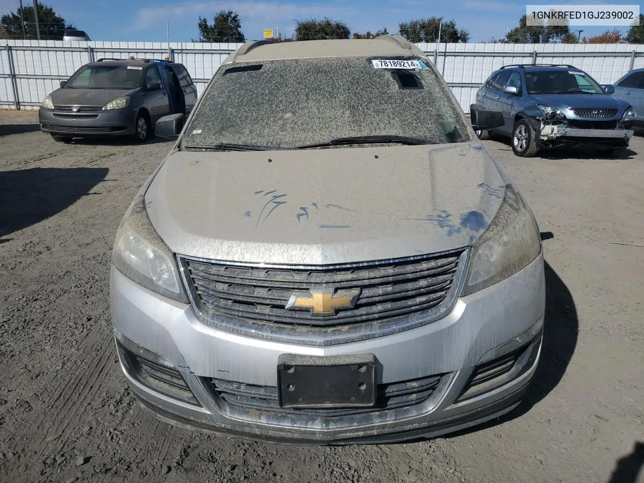 1GNKRFED1GJ239002 2016 Chevrolet Traverse Ls