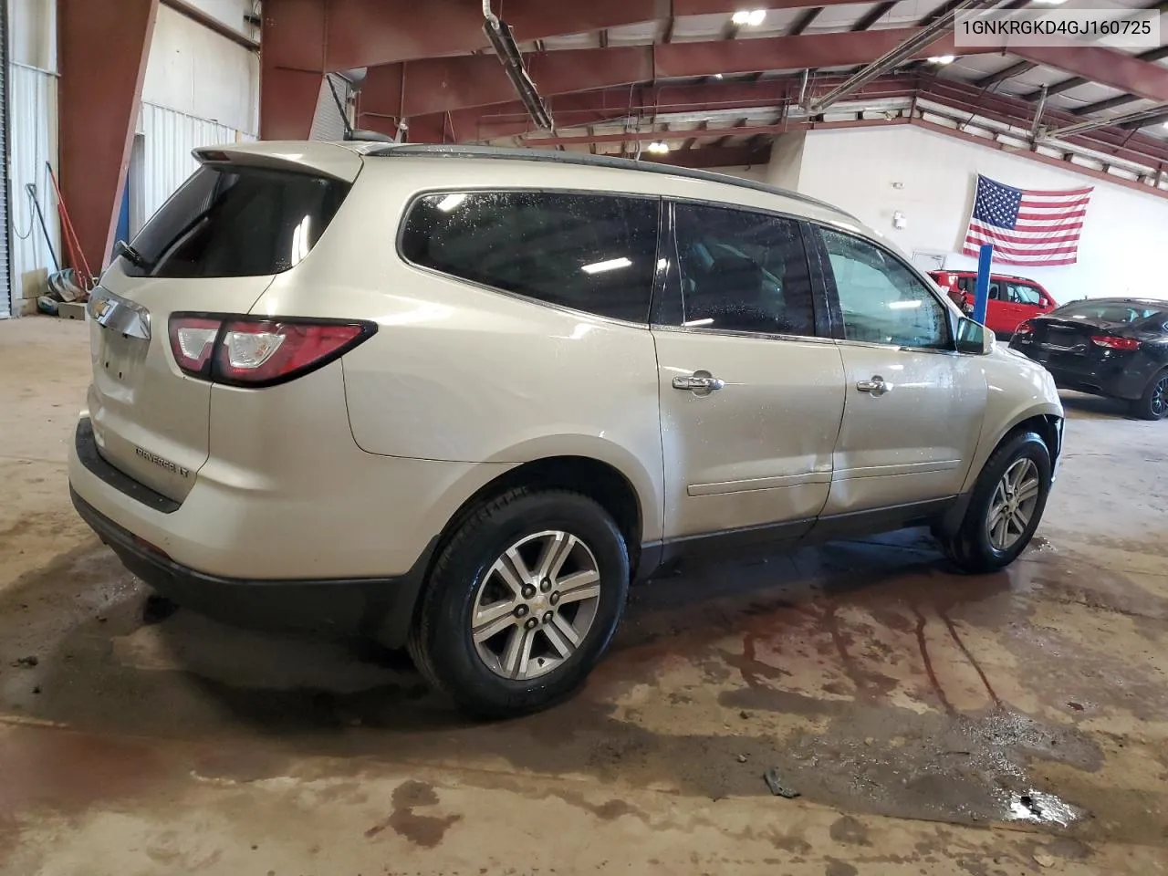 2016 Chevrolet Traverse Lt VIN: 1GNKRGKD4GJ160725 Lot: 78363944