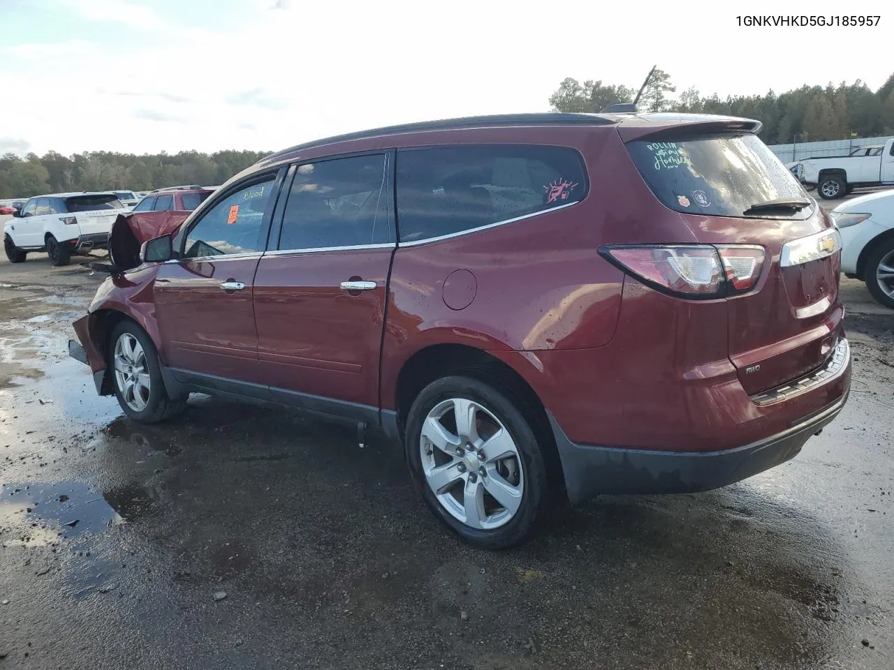 2016 Chevrolet Traverse Lt VIN: 1GNKVHKD5GJ185957 Lot: 78626184