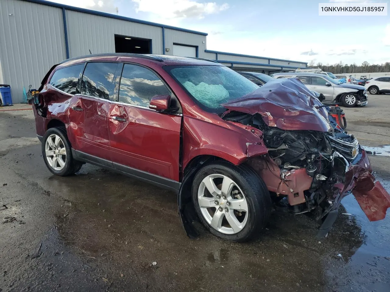 2016 Chevrolet Traverse Lt VIN: 1GNKVHKD5GJ185957 Lot: 78626184