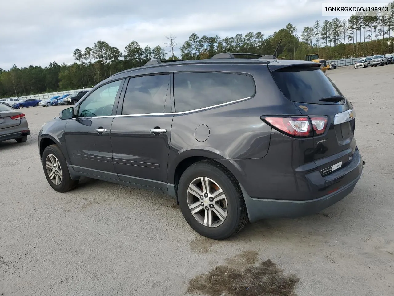 2016 Chevrolet Traverse Lt VIN: 1GNKRGKD6GJ198943 Lot: 79032454