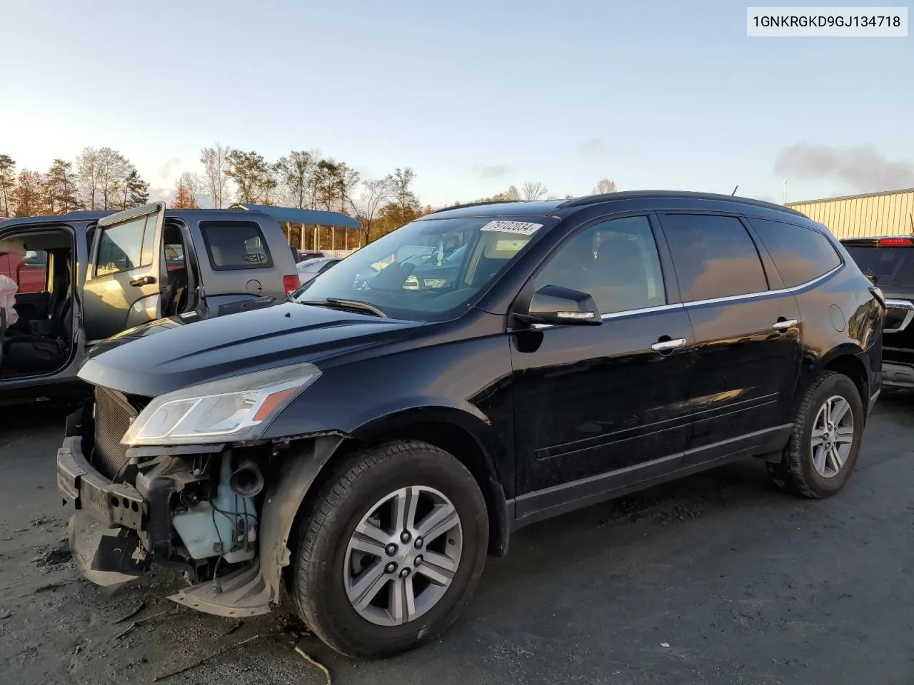 2016 Chevrolet Traverse Lt VIN: 1GNKRGKD9GJ134718 Lot: 79102034