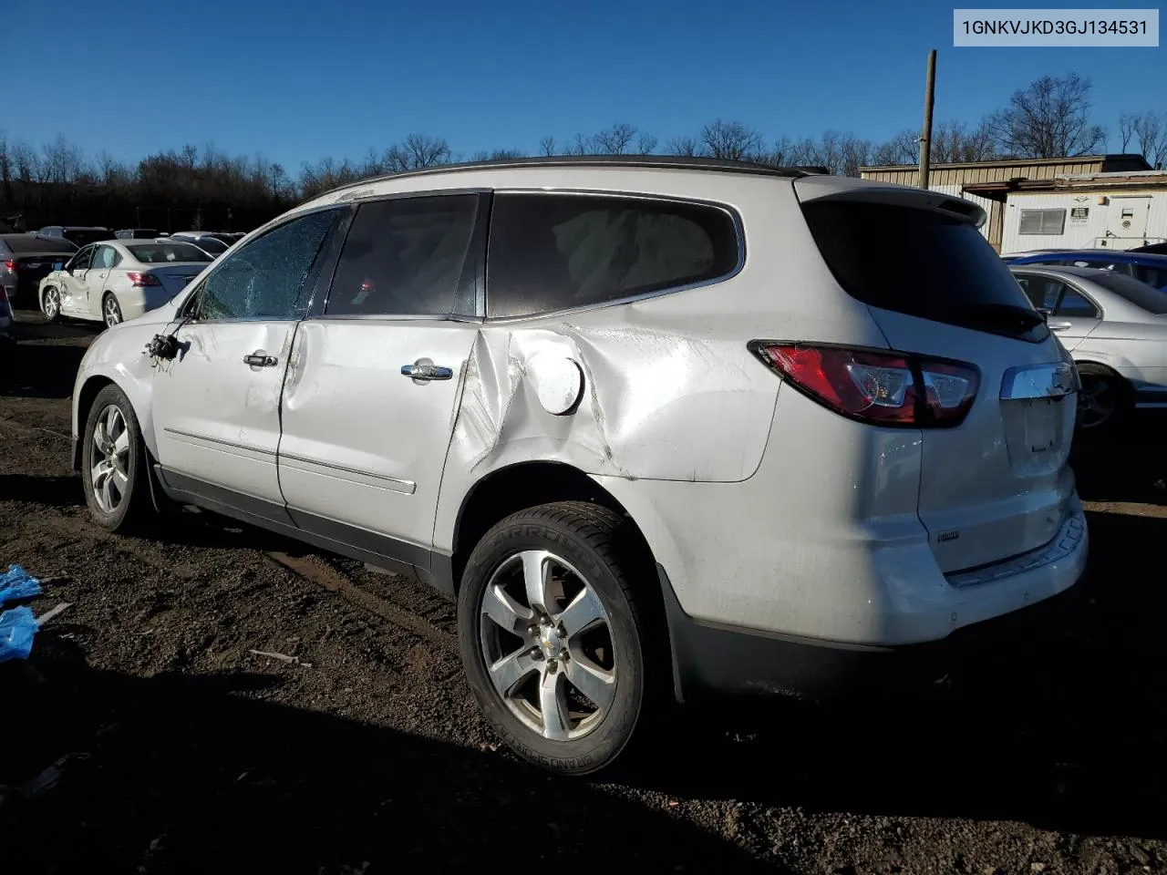 2016 Chevrolet Traverse Ltz VIN: 1GNKVJKD3GJ134531 Lot: 79235954