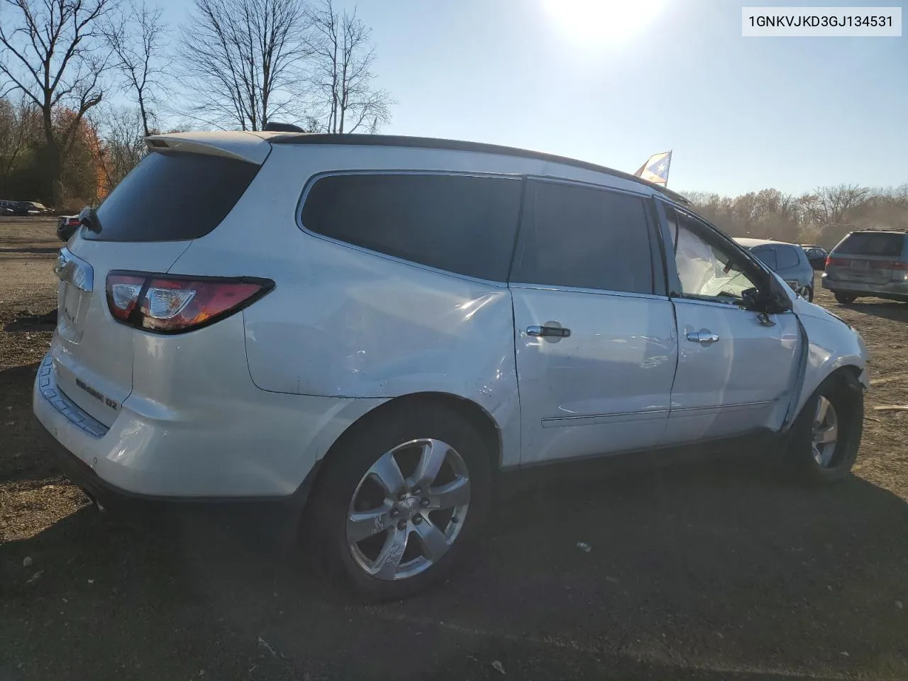 2016 Chevrolet Traverse Ltz VIN: 1GNKVJKD3GJ134531 Lot: 79235954